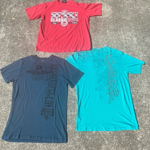 Lot of 3 xxl southpole y2k tees - Picture 1 of 6